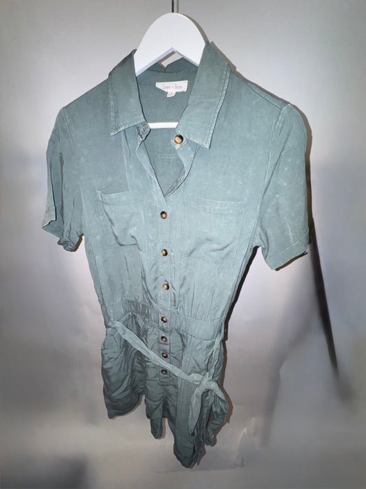 Tie-Waist Romper